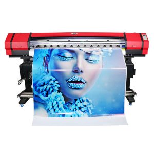 รูปแบบไวด์ 6 สีเฟล็กโซแบนเนอร์สติ๊กเกอร์เครื่องพิมพ์อิงค์เจ็ทตัวทำละลาย